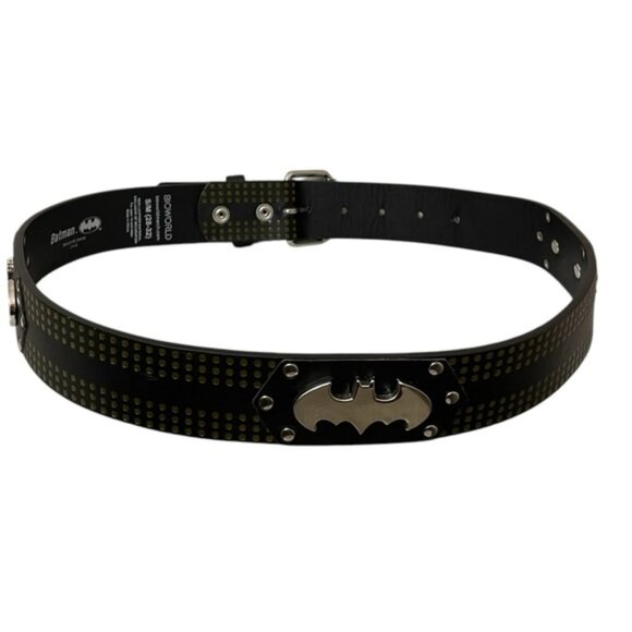 BATMAN faux leather belt small 28-32 - Picture 3 of 8
